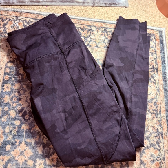 lululemon athletica Pants - lululemon athletica Dark Camo Leggings